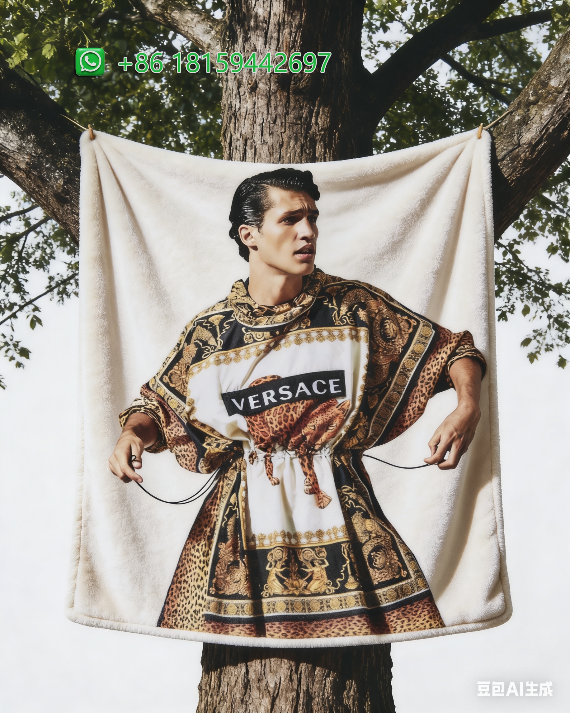Versace Throw Blankets